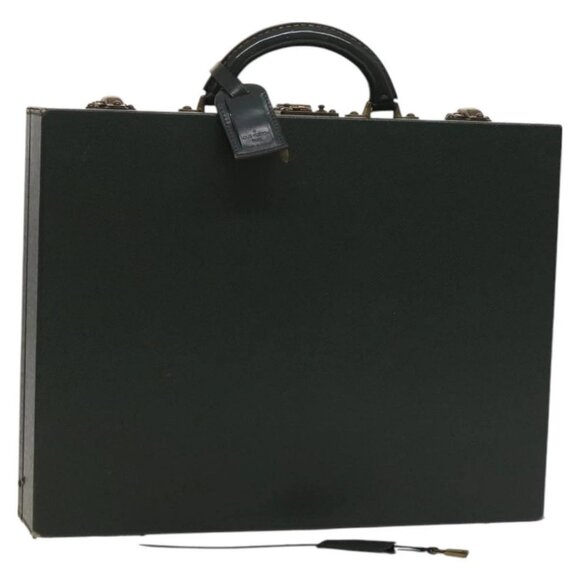 LOUIS VUITTON Taiga Leather Diplomat Trunk Epicea - Picture 1 of 16